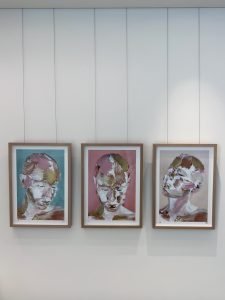 Our experienced art handles installed these artworks using a STAS picture hanging system UK